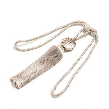 Imagem de suportes de cortina laços de cortina simples fivela acessórios de cortina, t10,1 pcs