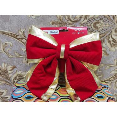 Imagem de Wf9739 Enfeite De Natal Laço Grande 23 Cm - Rio Master - Rio Master