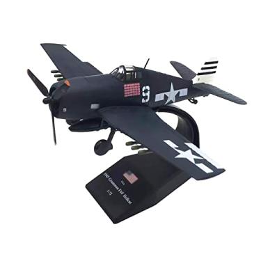 Imagem de MOOKEENONE 1:72 WWII U.S. F6F Hellcat Shipboard Fighter Aircraft Model Simulation Aircraft Model Aviation Model Aircraft Kits for Collection and Gift