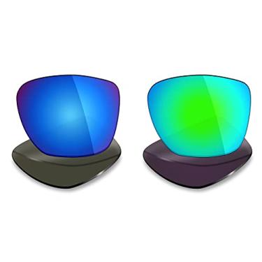 Imagem de 2 pares de lentes polarizadas de substituição da Mryok para óculos de sol Oakley Two Face XL – Opções