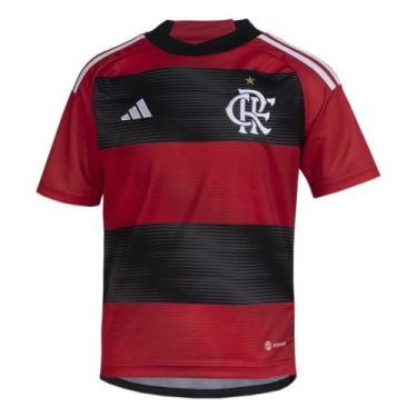 Imagem de Camisa Adidas Cr Flamengo I 2023/24 Infantil