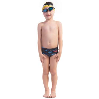 Imagem de Sunga Space Invaders 02 Watercolors Multicolorido 2 anos