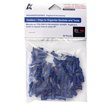 Imagem de 1/4" Detentores de soquete (50 pcs) - Acessórios para ORGANIZADOR GENIE Pegboards para organizar Tools
