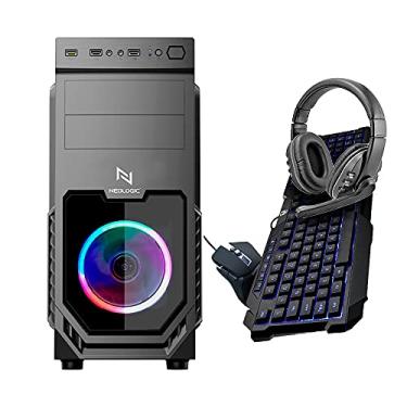Imagem de Kit - Pc Gamer Neologic NLI82763 AMD Ryzen 5 5600G 8GB (Radeon Vega 7 Integrado) SSD 120GB