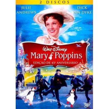 Imagem de Dvd Mary Poppins - Edição De 45 Anos (Novo) Original - Disney