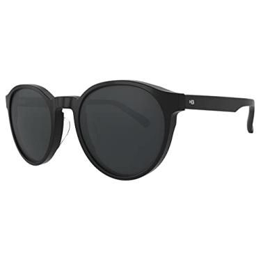 Imagem de Óculos de Sol Hb Kirra Matte Black Polarized Gray - 50 Preto