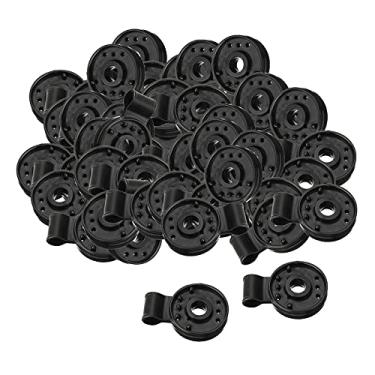 Imagem de Newmind Conjunto de 50 clipes de lona para acampamento, grampos de lona para uso ao ar livre, capa de piscina, acessório de fixação para barraca