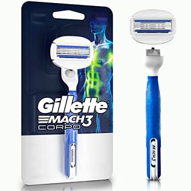 Imagem de Gillette Mach3 Corpo Aparelho de Depilação Corporal com Barras Umectantes 1 Ud