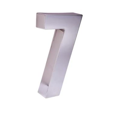 Imagem de Número Residencial Cromado