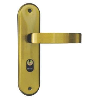 Imagem de Fechadura Externa Espelho Aço 40mm MGM Torino