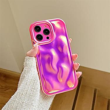 Imagem de Para iPhone 14 Pro Max Case Luxo Glitter Fluorescence Uniforme Para Iphone 11 12 13 Pro Max Case Cover, PL, Para iPhone 12 Pro