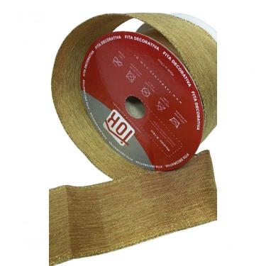Imagem de Fita Decorativa Dourada Ft733