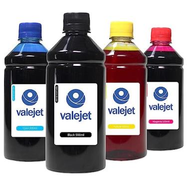 Imagem de 4x Tintas 500ml Compatível Cartuchos Impressora Mg3010