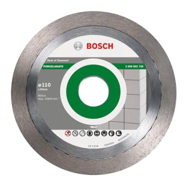 Imagem de Disco diamantado liso Bosch Best for Porcelanato 110 x 20 x 1,6 x 10 mm
