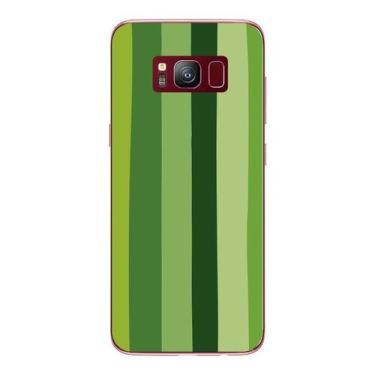 Imagem de Capa Case Capinha Samsung Galaxy  S8 Arco Iris Verde - Showcase