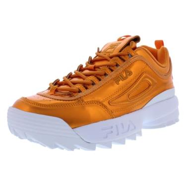 Imagem de Fila Disruptor II Spring Pack Sapatos femininos tamanho 11, cor: laranja sol/laranja sol/branco, Laranja Sol/Laranja Sol/Branco, 41