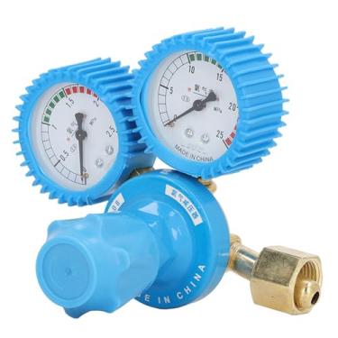 Imagem de Regulador de Oxigênio para Soldador, Medidor Regulador de Oxigênio, Redutor de Pressão de Oxigênio, Medidor Duplo, Regulador de Cilindro, Redutor de Pressão de Soldagem de Oxigênio