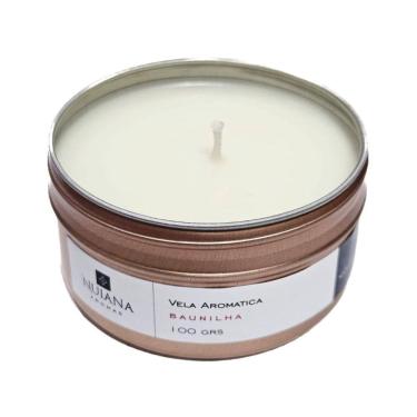 Imagem de Vela Aromática Vegana com Cera de Coco Lata de Alumínio 100g