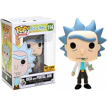 Imagem de Funko POP! Rick with Portal Gun #114