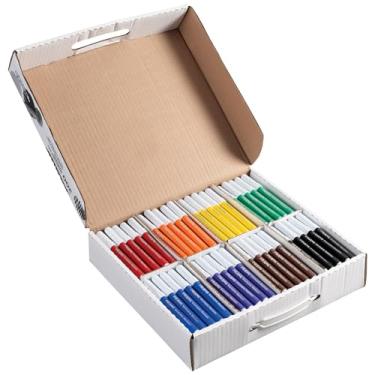 Imagem de Prang Marcadores de arte laváveis, ponta bala, 8 cores sortidas, 200 unidades (80613)