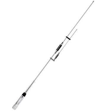 Imagem de HYS Rádio móvel VHF UHF Mult-Band 2 metros e antena de 70 cm 37,9 polegadas 144/245/430 MHz antena chicote para rádios móveis Baofeng Anytone Kenwood TYT