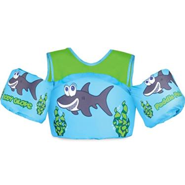 Imagem de (Aquatic Shark) - Body Glove Paddle Pals Learn to Swim Life Jacket - The Safest U.S. Coast Guard Approved Learn-to-Swim Aid