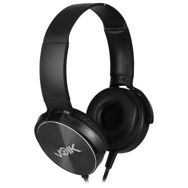 Imagem de Fone De Ouvido Over-Ear Com Fio Extra Bass Preto Voik 450AP