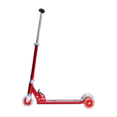 Imagem de \Patinete Infantil Dobravel 3 Rodas De Metal Scooter Até 40kg
