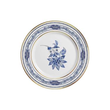 Imagem de Conjunto com 6 Pratos de Sobremesa Xangai Azul Ø21cm