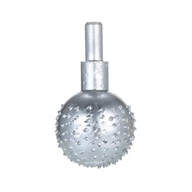 Imagem de Esfera Rotativa Rebarba 1/4 Gada K Arquivo de Carboneto de Tungstênio Aço Escultura Em Madeira Cabeça Grg Fresa 3Cm Cabeça