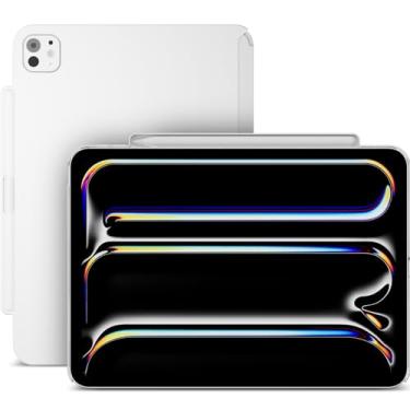 Imagem de SWITCHEASY CoverBuddy Lite para iPad Pro 2024 de 11 polegadas - Capa para iPad Pro compatível com Magic Keyboard para iPad Pro (M4), com suporte para Apple Pencil Pro Pencil Pro - Branca