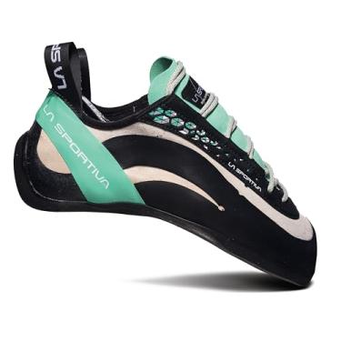 Imagem de La Sportiva Miura sapato feminino para escalada, White / Jade Green, 5.5-6