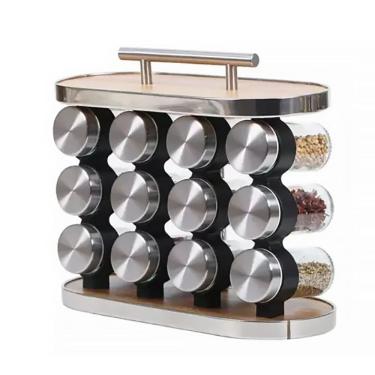 Imagem de Porta Condimento com 12 pçs 100ml PCON045 - Hauskraft