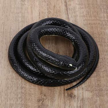 Imagem de de Borracha Brinquedo Artificial Brincadeira Falsa Fontes de Festa de Halloween Assustar Pássaro Esquilo Preto 125cm (Preto)