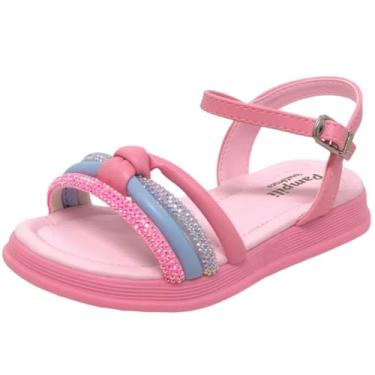 Imagem de Sandalia Infantil Menina Conforto Colorida Flower Pampili