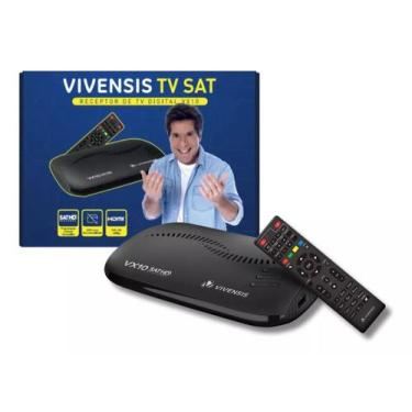 Imagem de Kit Receptor VX10 Vivensis Digital Cor Preto 110V 220V com 10 unidades
