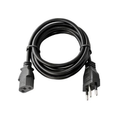 Imagem de Cabo Forca Tripolar 1,2M Padrao - Preto - Megacabos