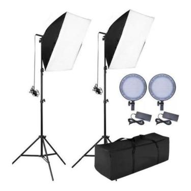 Imagem de Soft-box  Iluminação Estúdio Led P/ Fotografia Video -  LF Importador 
