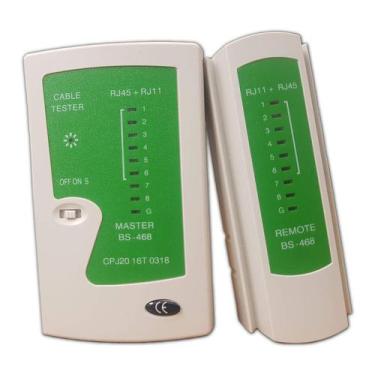 Imagem de Testador de Cabo RJ11 e RJ45 Master - Central Network