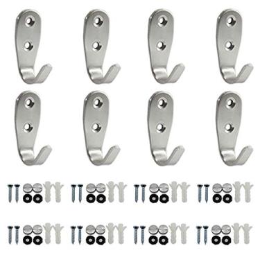 Imagem de Ganchos de parede, ganchos utilitários resistentes, gancho de cozinha de banheiro Ulifestar para pendurar toalha de banho chapéu bolsas casaco roupas porta-chaves, armazenamento doméstico e