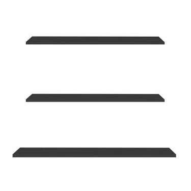 Imagem de Prateleira Flutuante Para Lavanderia Kit 3 com Suporte Invisível CP2 Y