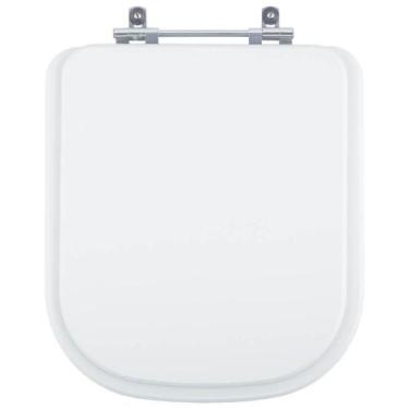 Imagem de Assento Sanitário Poliéster Gap Branco para vaso Roca 1.6gpf 6lpf - Po