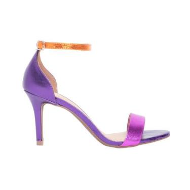 Imagem de Sandália Feminina Salto Médio Fino Dayane Magalhaes - DAYANE MAGALHÃES