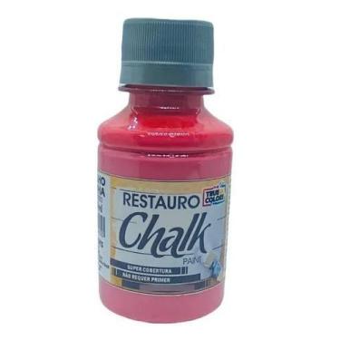 Imagem de Tinta Acrilica Chalk Restauro 100 Ml True Colors- Div. Cores, Vermelho