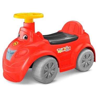Imagem de Carrinho De Empurrar Andador Toymotor Bebê Polícia Bombeiro - Roma Jen