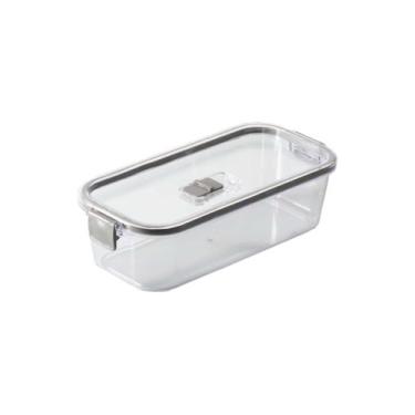 Imagem de Pote Hermetico Slim Multiuso para Geladeira 845ml - Frutas, Verduras, 