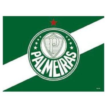 Imagem de Painel festa PALMEIRAS decoração aniversário TNT 1,40m - FESTCOLLOR