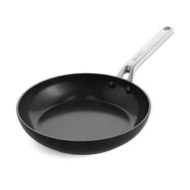 Imagem de GreenPan Frigideira antiaderente Omega Hard Anodized Healthy Ceramic 24 cm, sem PFAS, indução, pode ir à lava-louças, seguro para forno, preto