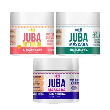 Imagem de Widi Care Cronograma Capilar Juba Máscara Hidro-Nutritiva, Manteiga e 