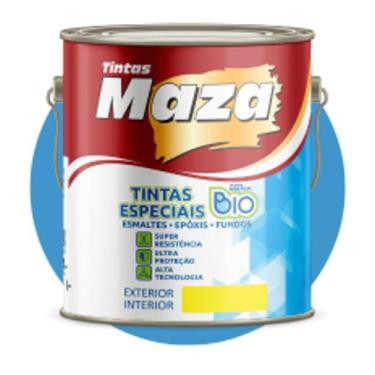 Imagem de Tinta Esmalte Brilhante Branco Base Água 3,6L Maza